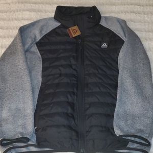 Womans Black and Gray Reebox Jacket